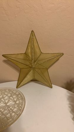 Gold Translucent Star
