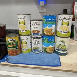 fruit and canned food