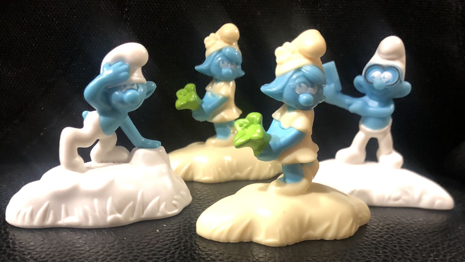 5 SMURF 2017 Peyo McDonalds Mini-Figures