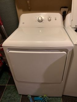 Washer and dryer GE