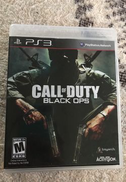 PS3 Call of Duty Black Ops