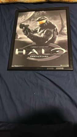 Halo Combat Evolved Anniversary Framed Poster
