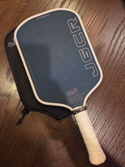 Honolulu Pickleball J6CR Blue Grit Paddle