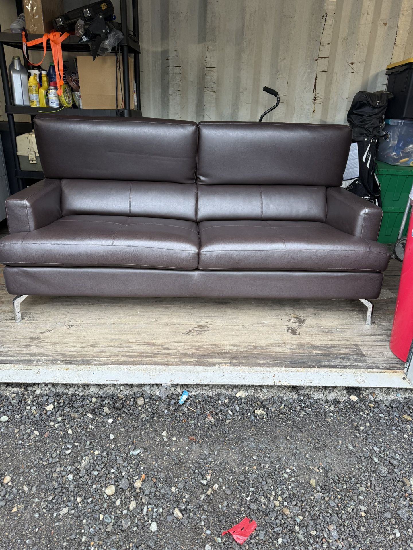 LEATHER COUCH