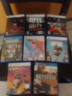 Ps4 and ps5 games