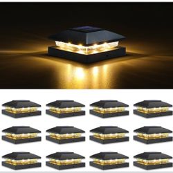 4x4 Solar Post Cap Light 12pack