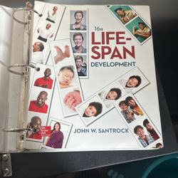 Life Span Development Book