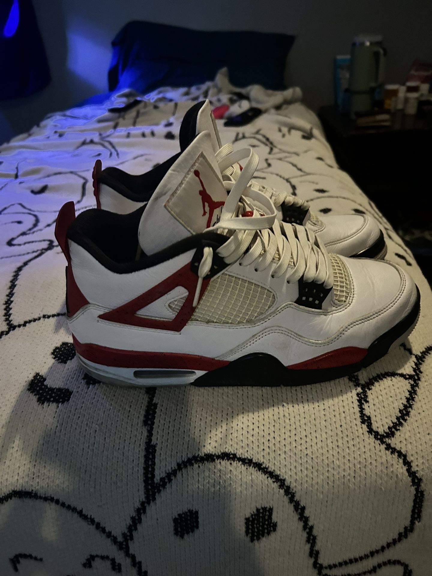 Jordan 4. Red Cement Size 10