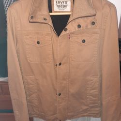 Levis military style trucker jacket