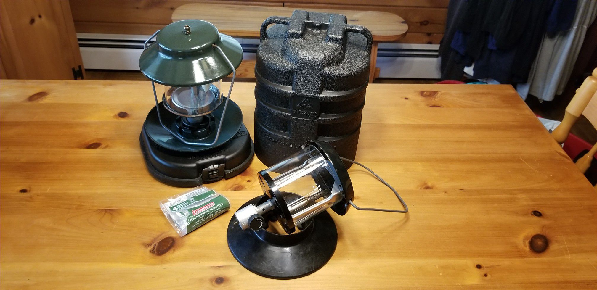 Coleman Camping Propane Lanterns with Hillary Case