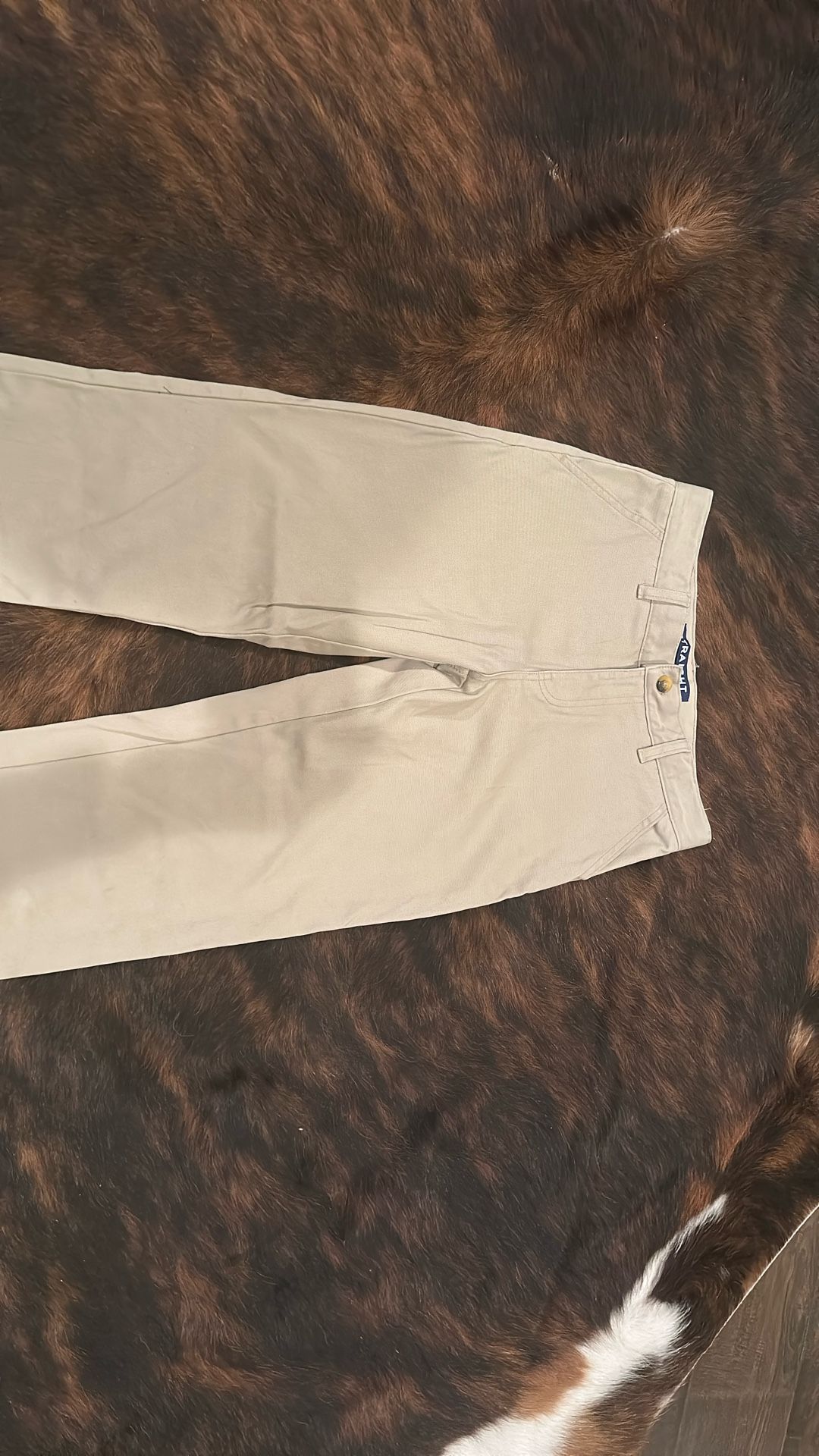 Boys Beige Pants