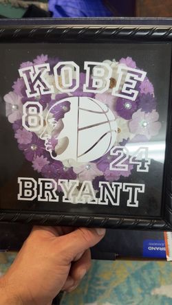 Kobe Bryant 8/24 Shadow Box Frame