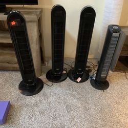 4 Tower Fans