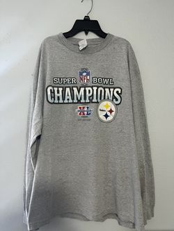 2006 Vintage Steelers Super Bowl XL Champions (40th Anniversary)  Long Sleeve Shirt 