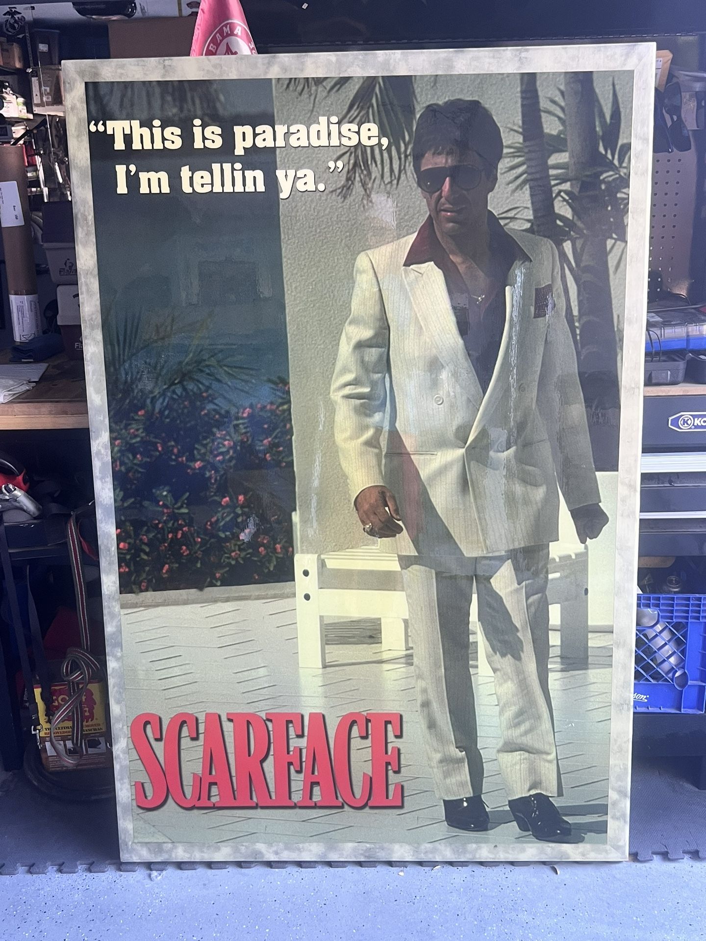 Scarface Poster Picture Frame