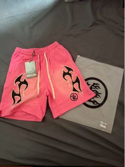 Hellstar Capsule 10 Pink Flare Sweat Shorts - Size Small (Brand New W/ Tags)