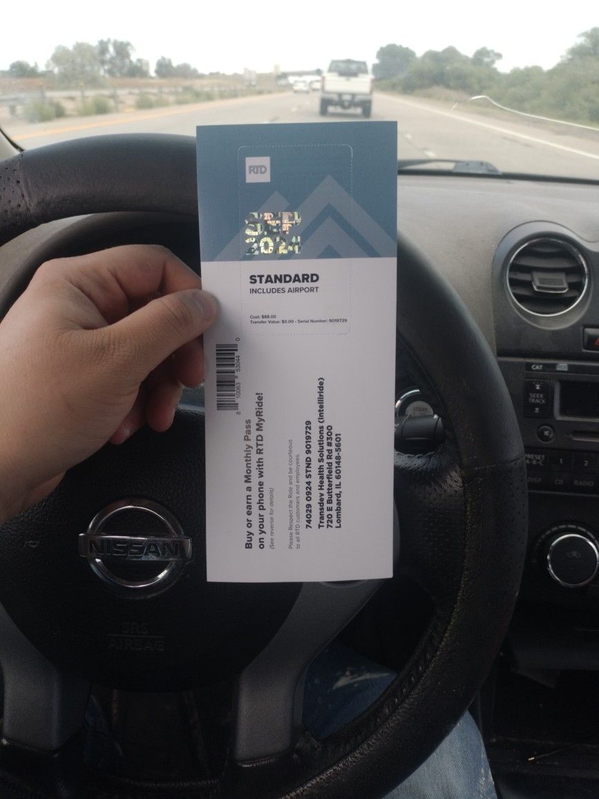 Rtd Bus Pass