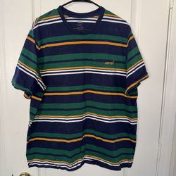 Levi's Men's Multicolor Striped Tee
