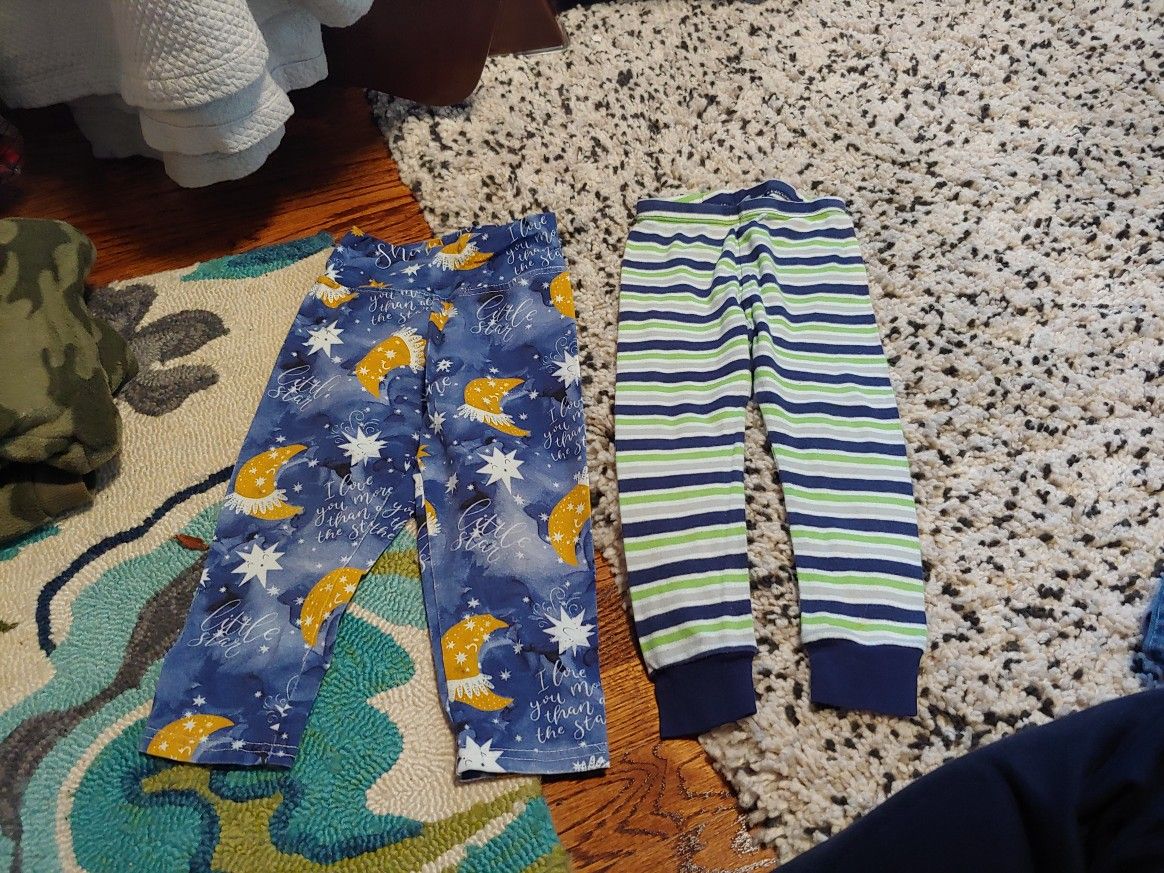 3t lightweight swear pants - moon, stars, stripes