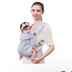 CUBY Newborn Baby Carrier , Breathable & Adjustable Newborn Toddler Front Baby Carriers, Hands-Free Newborn Carrier up