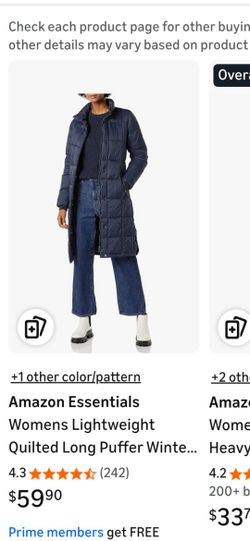 Woman Quilted Ligh Long Puffer Winter