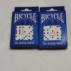 Bicycle Dice 10 Die Package (Pack of 2)