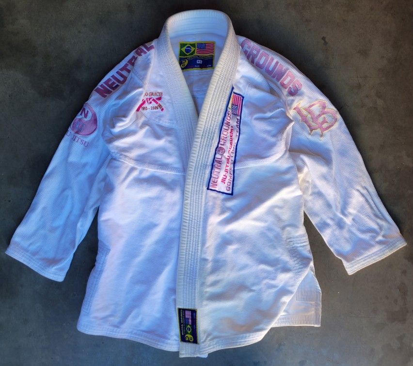 Neutral Grounds LB Ling Beach Jiu Jitsu Gi Sz M-3