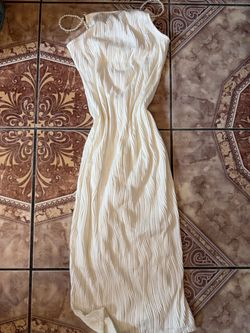 White bridal dress