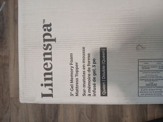 NEW 3" Gel Memory Foam Mattress topper