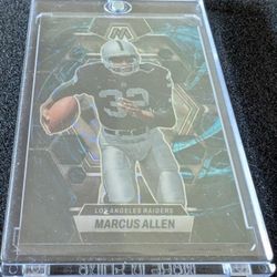 MARCUS ALLEN 203 Panini Mosaic Case Hit Genesis Prizm SP SSP #124