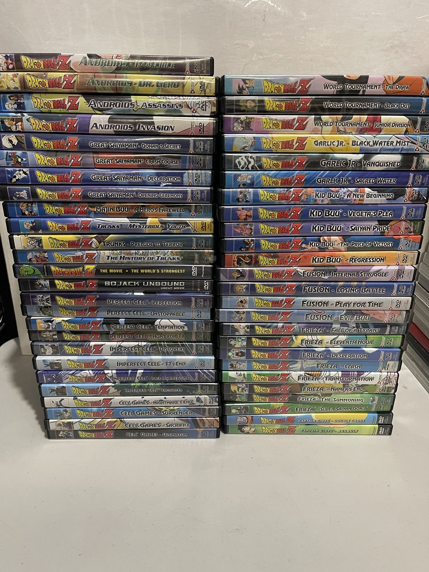 DRAGON BALL Z SAGA LOT BUNDLE