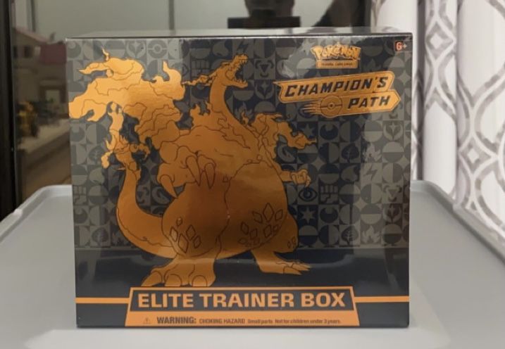 Pokemon TCG Champion’s Path 2020 Elite Trainer Booster Box Case Fresh Charizard Lot of 2 Brand New Sealed