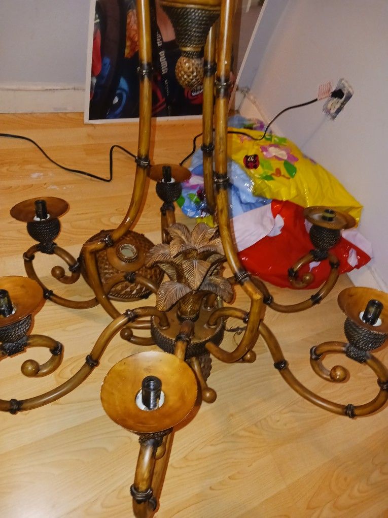 EX LARG 6 LITES BULBS INCLUDED TOMMY BAHAMA CHANDLIER 40 FINAL PRICE Look My Post Tons Items