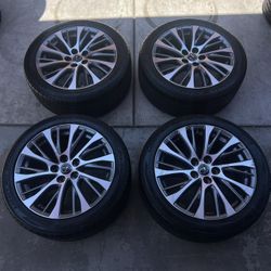 Set of Lexus 18in wheels 5x114.3 (5x4.5) Tires 235/45r18 Fit Lexus ES 350 300h 250 GS IS Toyota etc