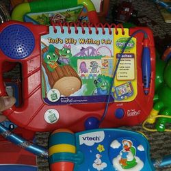 in excellent working clean condition different baby toys and stuffed animal free pet and smoke house ready to use ALL for  $25pick up at Alvernon an