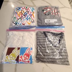 Pyscho Bunny Tshirts.