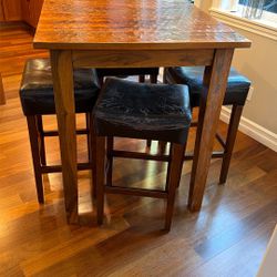 Table and Stools
