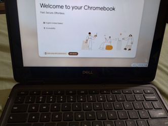 Dell Chromebook touchscreen
