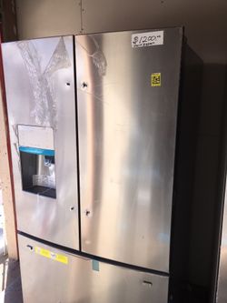 Frigidaire French door refrigerator $1200 scratch and dent sale