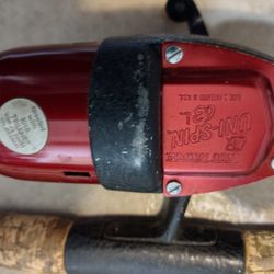 Vintage Rod With Reel . True Temper.