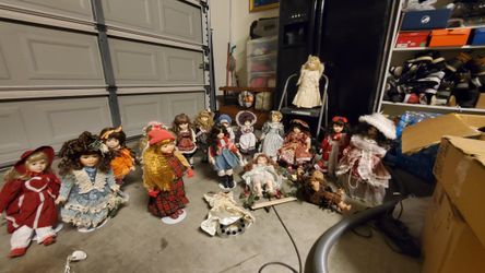 Porcelain Dolls Collection $35 Each