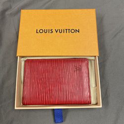 Louis Vuitton Red Epi Pocket Organizer for Sale in Union, NJ - OfferUp