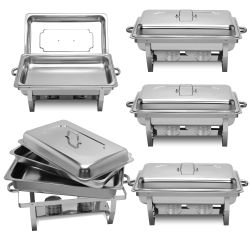 4 pack chafing dish 11 litter Buffet Set