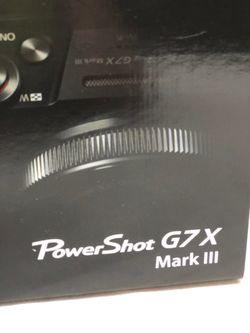 Canon PowerShot G7 X Mark III Digital Camera