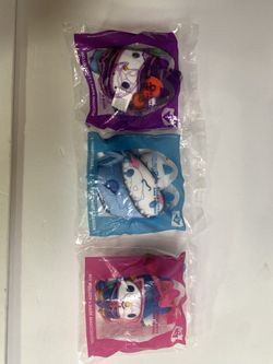 2024 McDonalds YuGiOh Sanrio Plush Keychains 1-3 New in Bag