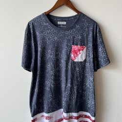 Staple Pigeon Stars Pocket Short Sleeve Shirt L New