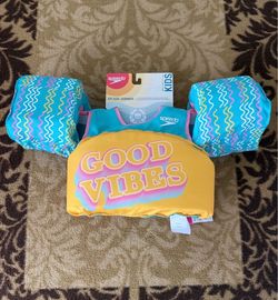 Speedo Kids Splash Jammer Life Jacket "Good Vibes"
