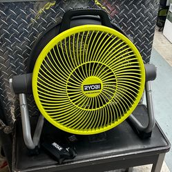 Ryobi 18v Cordless Whisper Air Cannon 14” Fan Kit