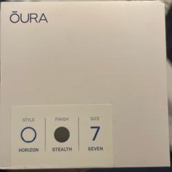 Oura Ring Gen3 Horizon Stealth Size 7