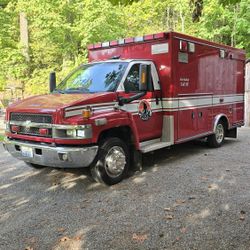 2007 Chevy Kodiak 4500 Ambulance Duramax Turbo Diesel Allison Transmission  Rv Motorhome  First Aid Response RESCUE 